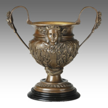 Vase Decoration Statue Apollo Carving Bronze Sculpture TPE-661
